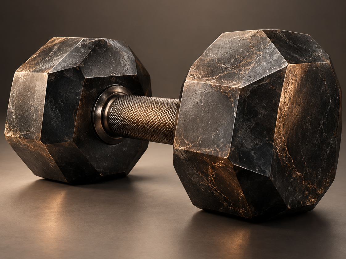 Approved intermediate dumbbell illustration